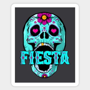 Sugar Skull Fiesta Magnet